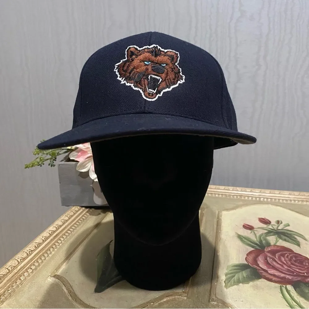 Vintage Richardson Surge Cap Grizzly Bear Sz 7 3/8